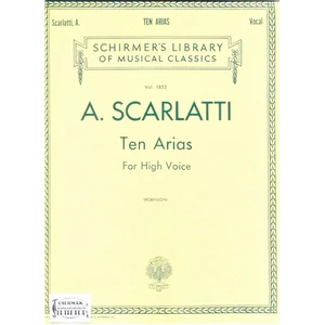 TEN ARIAS  FOR HIGH VOICE