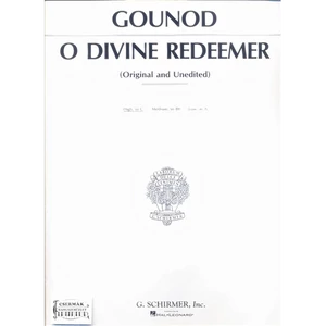 O DIVINE REDEEMER  (ORIGINAL AND UNIDITED)  HIGH IN C