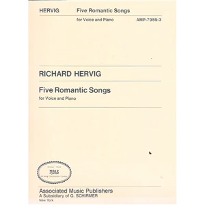 FIVE ROMANTIC SONGS  FOR VOICE ANDPIANO