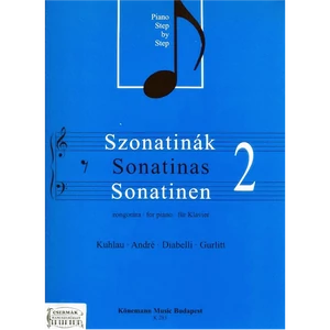SZONATINÁK ZONGORÁRA 2."PIANO STEPBY STEP"