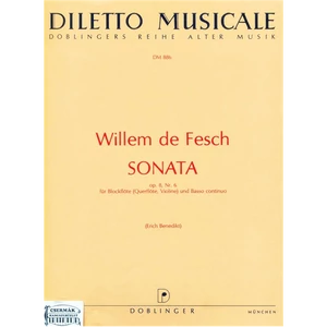SONATA OP.8.NR.6.FÜR BLOCKFLÖTE (QUERFLÖTE,VIOLINE) UND BASSO CONTINUO