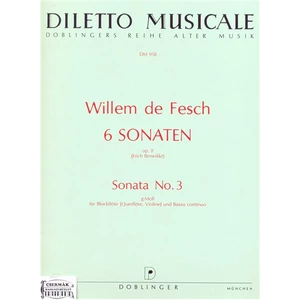 6 SONATEN OP.8. NO.3.G-MOLL FÜR BLOCKFLÖTE (QUERFLÖTE,VIOLINE) UND B.C