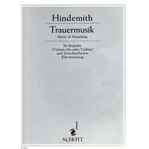 TRAUERMUSIK FÜR BRATSCHE (VIOLONCELLO ODER VIOLINE) UND STREICHORCHEST