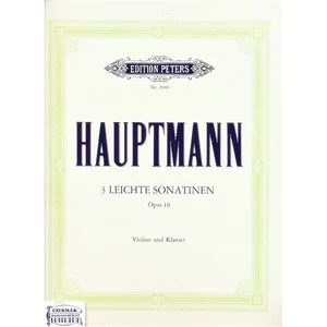 3 LEICHTE SONATINEN OP.10. FÜR VIOLINE UND KLAVIER