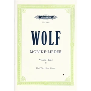 MÖRIKE-LIEDER II. HOHE STIMME.GESANG UND KLAVIER