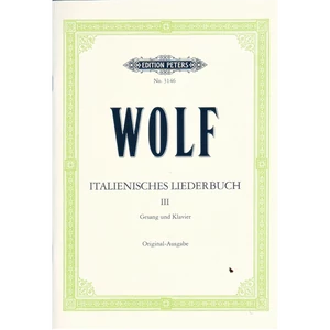 ITALIENISCHES LIEDERBUCH III.GESANGUND KLAVIER