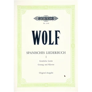 SPANISCHES LIEDERBUCH I.GEISTLICHELIEDER. GESANG UND KLAVIER
