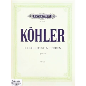 DIE LEICHTESTEN ETÜDEN OP.151.FÜR KLAVIER