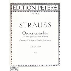 ORCHESTERSTUD.AUS DER SYMPH. VIOLINE HEFT I.