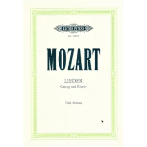 LIEDER. GESANG UND KLAVIER TIEFE STIMME