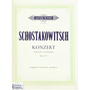 KONZERT OP.107. VIOLONCELLO UND ORCHESTER. AUSGABE FÜR VIOLONCELLO UND