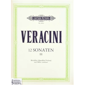 12 SONATEN III. BLOCKFLÖTE (QUERFLÖTE/VIOLINE) UND BASSO CONTINUO
