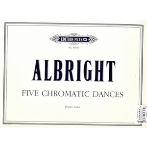 FIVE CHROMATIC DANCES PIANO SOLO