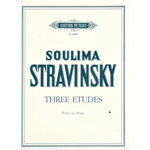 THREE ETUDES  VIOLIN AND PIANO