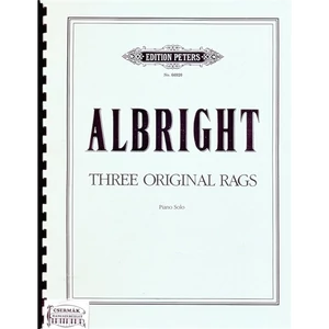 THREE ORIGINAL RAGS  PIANO SOLO