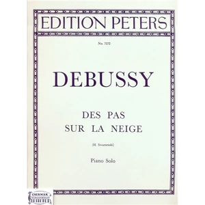 DES PAS SUR LA NEIGE FOR PIANO SOLO