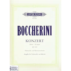 KONZERT D-DUR GV.476. AUSGABE FÜR VIOLONCELLO UND KLAVIER