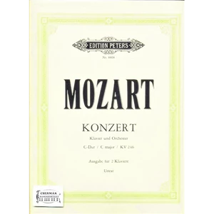 KONZERT C-DUR KV.246.FÜR 2 KLAVIERE