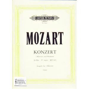 KONZERT ES-DUR KV.365.FÜR 2 KLAVIERE UND ORCH.AUSGABE FÜR 3 KLAVIERE