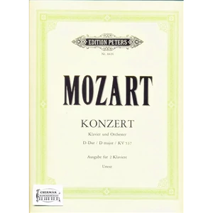 KONZERT D-DUR KV.537.FÜR 2 KLAVIERE
