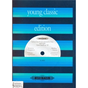 MELODISCHE ÜBUNGSSTÜCKE OP.149.KLAVIER ZU 4 HANDEN +CD