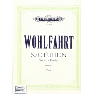 60 ETÜDEN OP.45.  FÜR VIOLA