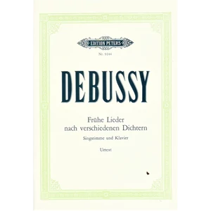 FRÜHE LIEDER NACH VERSCHIEDENEN DICHTERN. SINGSTIMME UND KLAVIER.