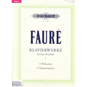 KLAVIERWERKE I. 9 PRÉLUDES,6 IMPROMPTUS
