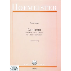 CONCERTO FÜR HORN,ZWEI OBOEN UNDBASSO CONTUNUO
