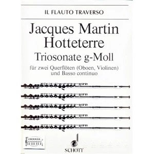 TRIOSONATE G-MOLL FÜR ZWEI QUERFLÖTEN (OBOEN,VIOLINEN) UND BASSO CONTI