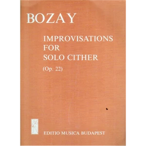 IMPROVISATIONS VJ21057 /A/FOR SOLO CITHER