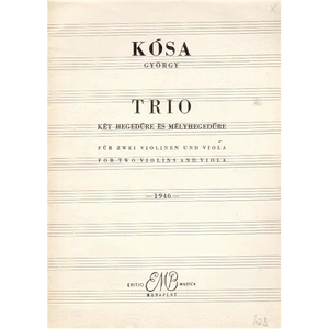 TRIO    /A/KÉT HEGEDŰRE ÉS MÉLYHEGEDŰRE