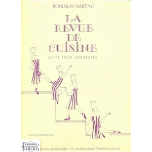 REVUE DE CUISINE PARTITION ET PARTIES