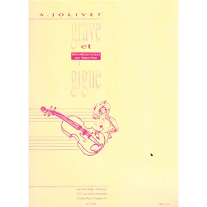 GRAVE ET GIGUE VIOLON ET PIANO