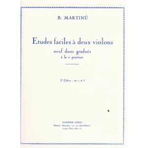 ETUDES FACILES A 2 VIOLONS VOL.1