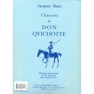 CHANSONS DE DON QUICHOTTE NO.4:CHANSON DE LA MORT CHANT ET PIANO