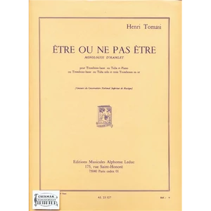 ÉTRE OU NE PAS ÉTRE TROMBONE BASSEUO TUBA ET PIANO
