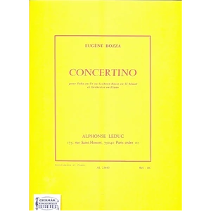 CONCERTINO TUBA UT OU SAXHORN BASSESIB ET PIANO