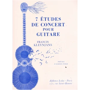 7 ÉTUDES DE CONCERT   POUR GUITARE
