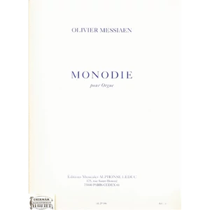 MONODIE POUR ORGUE