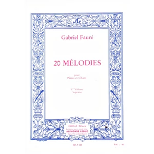 60 MÉLODIES POUR PIANO ET CHANT.1ER VOLUME - SOPRANO