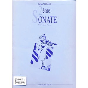 SONATE NO.2. POUR ALTO ET PIANO