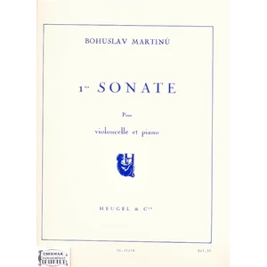 SONATE NO.1.VIOLONCELLE ET PIANO