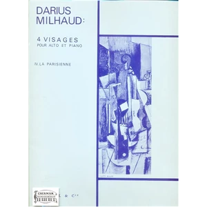 4 VISAGES   IV. LA PARISIENNEPOUR ALTO ET PIANO