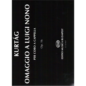 OMAGGIO A LUIGI NONO (SATB) PER CORO A CAPPELLA OP.16.