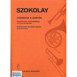 HOMMAGE A BARTÓK  DIVERTIMENTO RÉZFÚVÓSÖTÖSRE