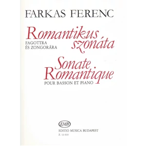 ROMANTIKUS SZONÁTA FAGOTTRA ÉS ZONGORÁRA
