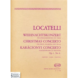 KARÁCSONYI CONCERTO OP.1.,NO.8.VONÓSZENEKARRA ÉS ORGONÁRA. PARTITÚ