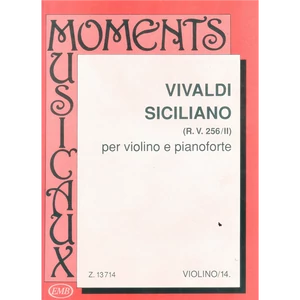 SICILIANO RV 256/II.HEGEDŰRE ÉS ZONGORÁRA