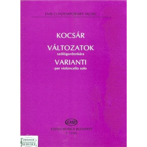 VÁLTOZATOK SZÓLÓGORDONKÁRA